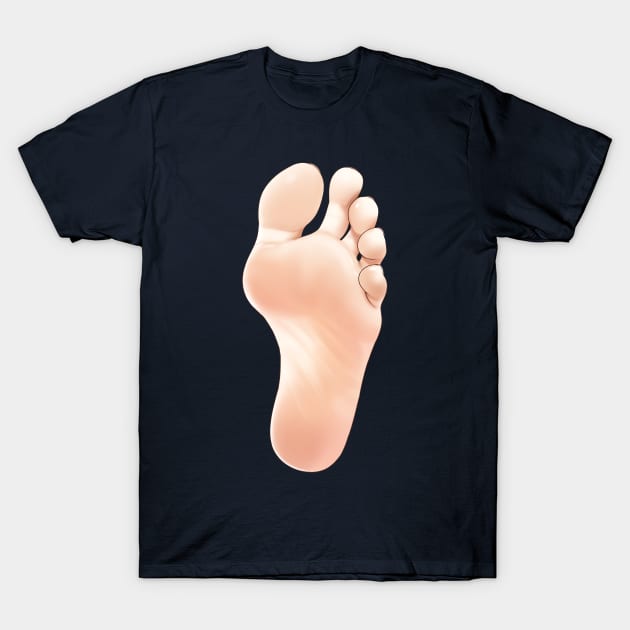 A Foot T-Shirt by MaknArt